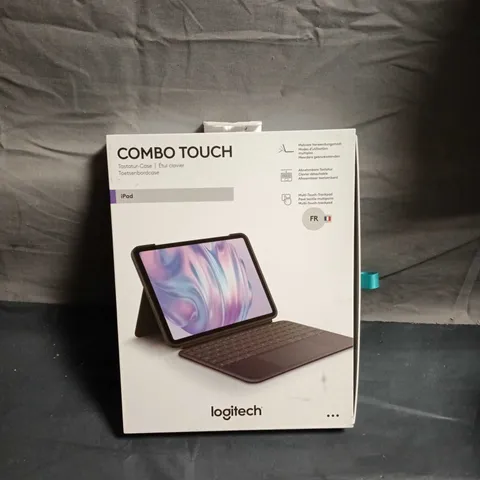 LOGITECH COMBO TOUCH KEYBOARD CASE FOR IPAD –  (BOXED) - FRENCH KEYBOARD