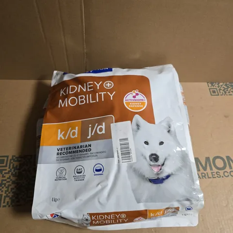 DOG FOOD – KIDNEY MOBILITY K/D/J/D VETERINARY DIET, 4 KG