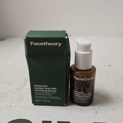 FACETHEORY BLEMICALM AZELAIC ACID 15% CLARIFYING SERUM – 30ML, BOXED