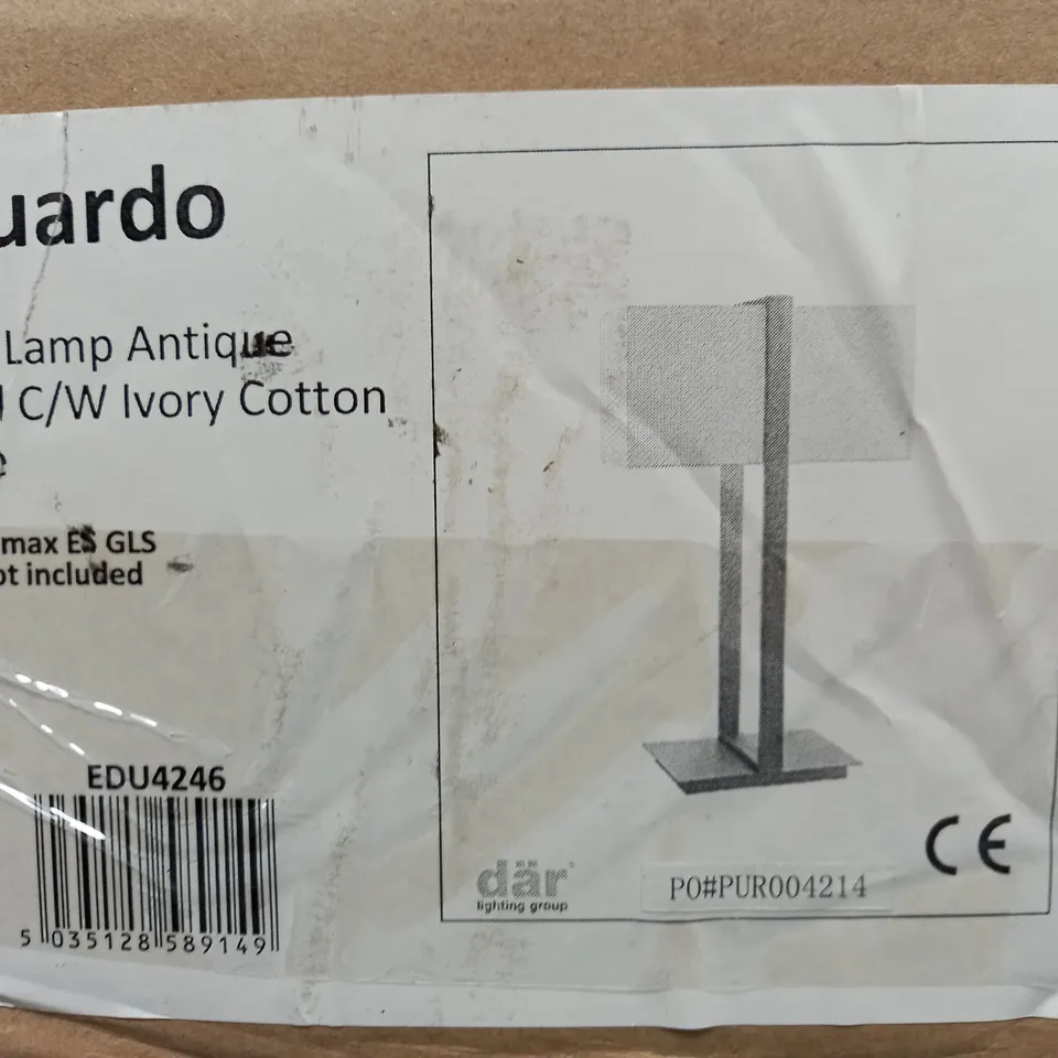 LAMPA STOŁOWA EDUARDO EDU4246 - DAR LIGHTING