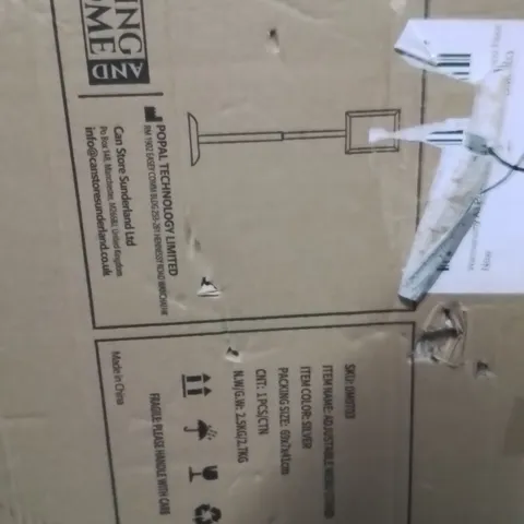 BOXED ADJUSTABLE MENU STAND 