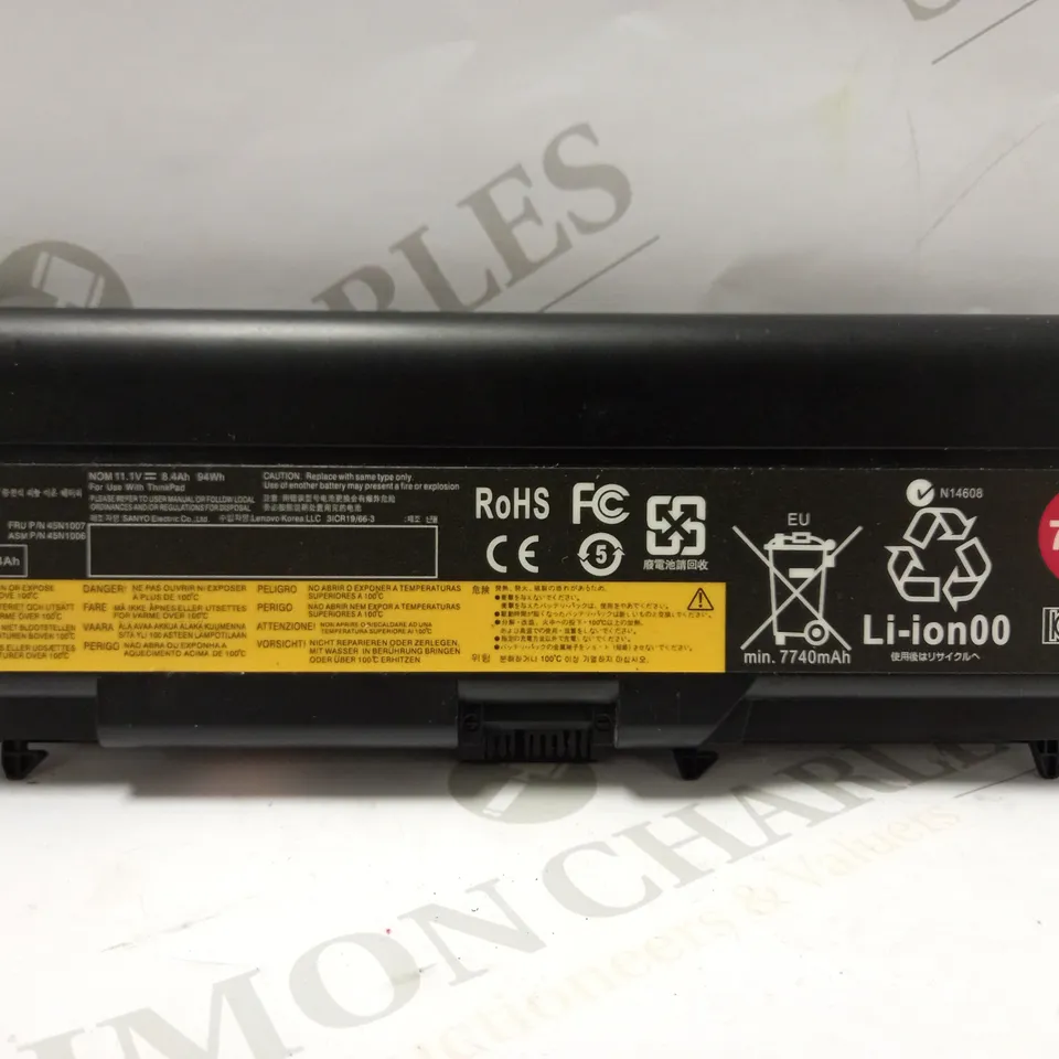 BYDT RECHARGEABLE BATTERY FOR THINKPAD LAPTOP