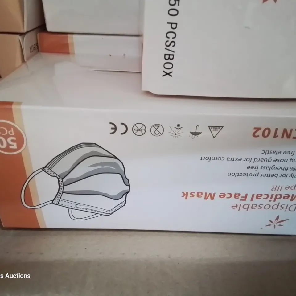 THREE BOXES OF ASSORTED FACE MASKS & SKIN PREP WIPES