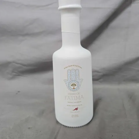SEALED HAND OF FATIMA CHILLI INFUSED EXTRA VIRGIN OLIVE OIL (250ML)