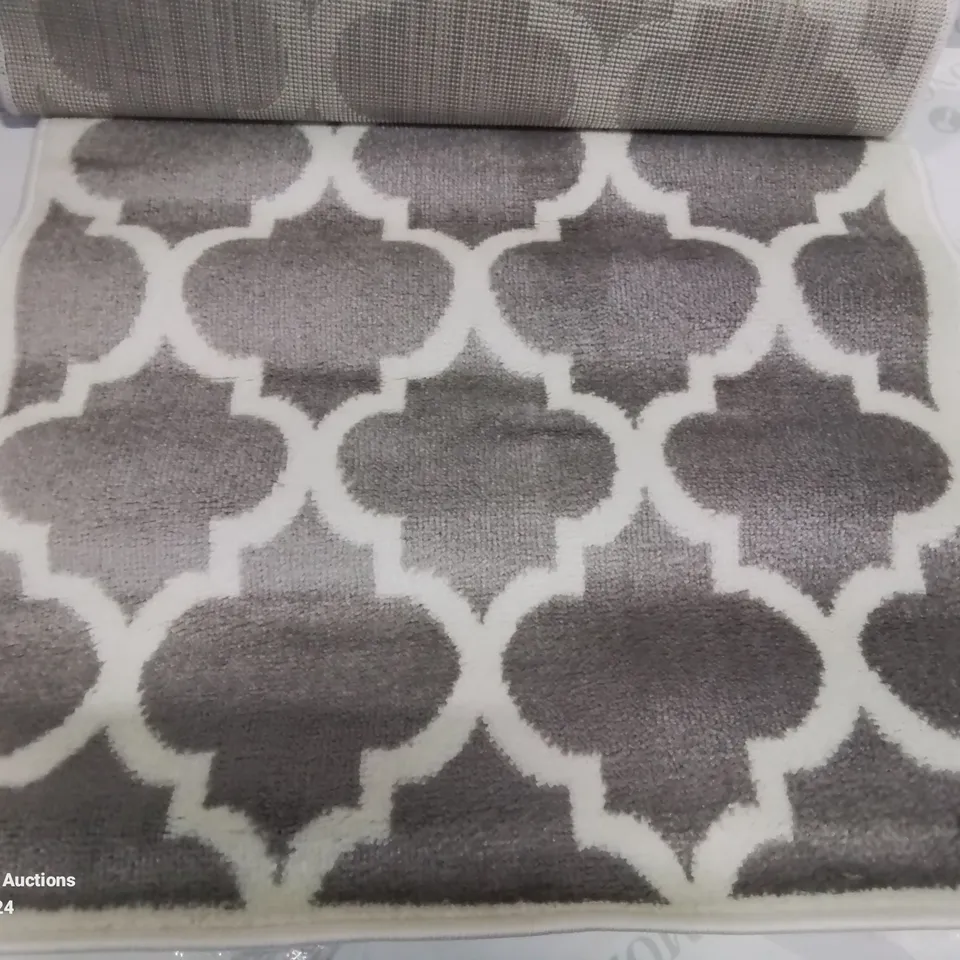 BRAND NEW BAGGED PACO HOME SIN66 SINAI RUG IN GREY - 60 x 100cm