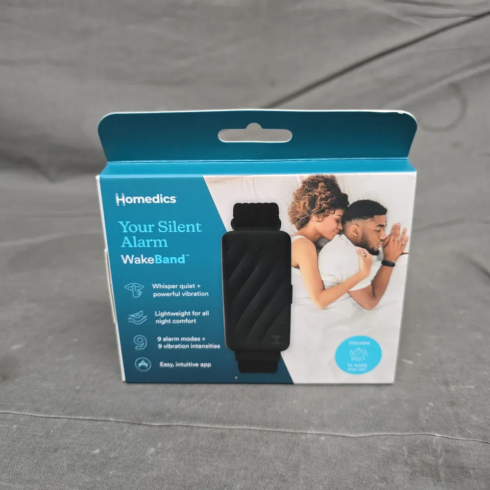 BOXED HOMEDICS YOUR SILENT ALARM WAKEBAND