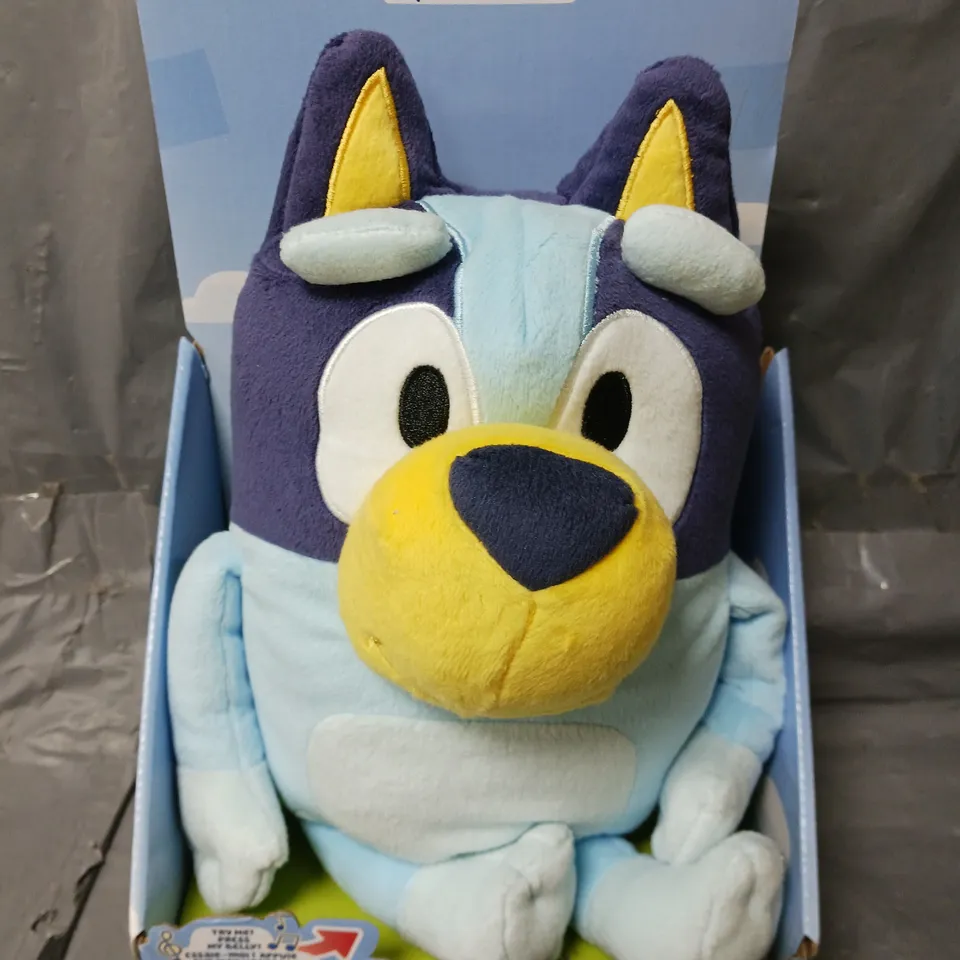 BOXED TALKING BLUEY PLUSH TOY