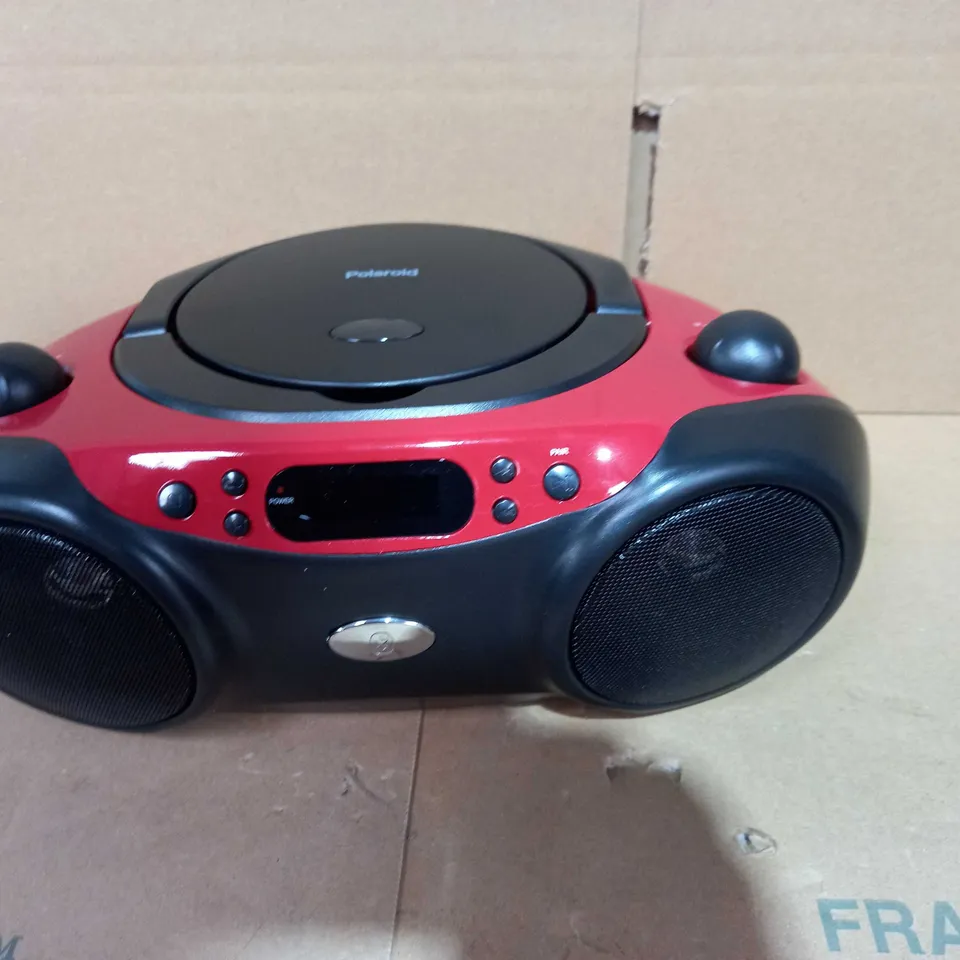 POLAROID BLUETOOTH CD BOOMBOX