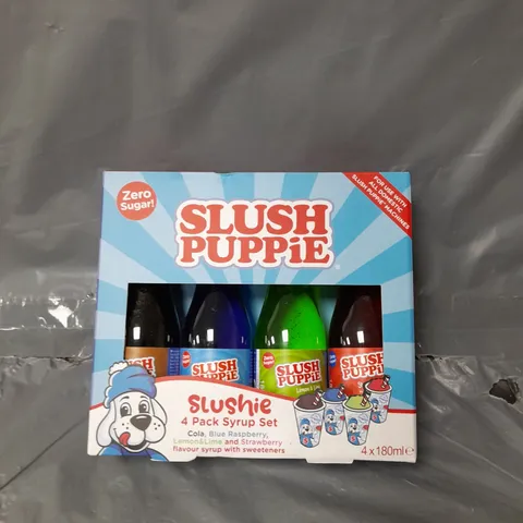 SLUSH PUPPIE ZERO SUGAR SYRUP (180ML X 4)