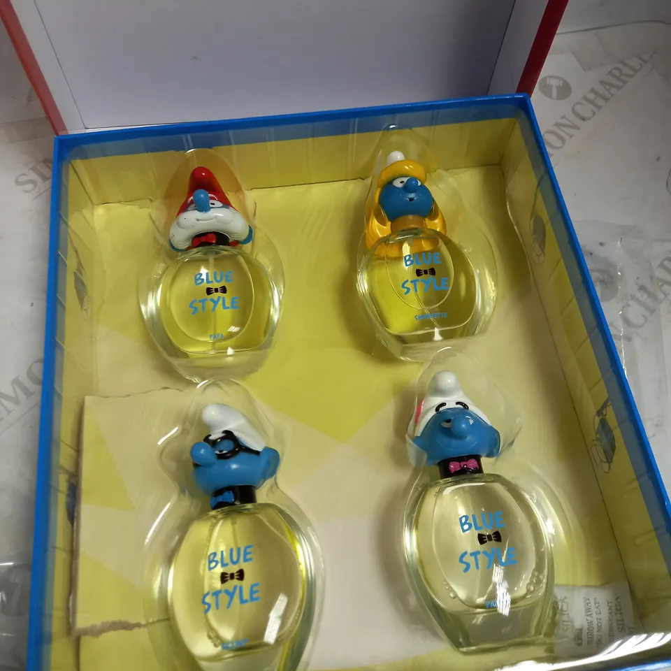 SMURFS BLUE STYLE EDT GIFT SET