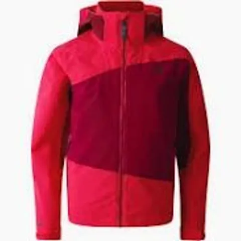 BRAND NEW DARE2BE EXPLORE 11 JACKET IN PINK/BURGHUNDY - UK 5/6 YRS
