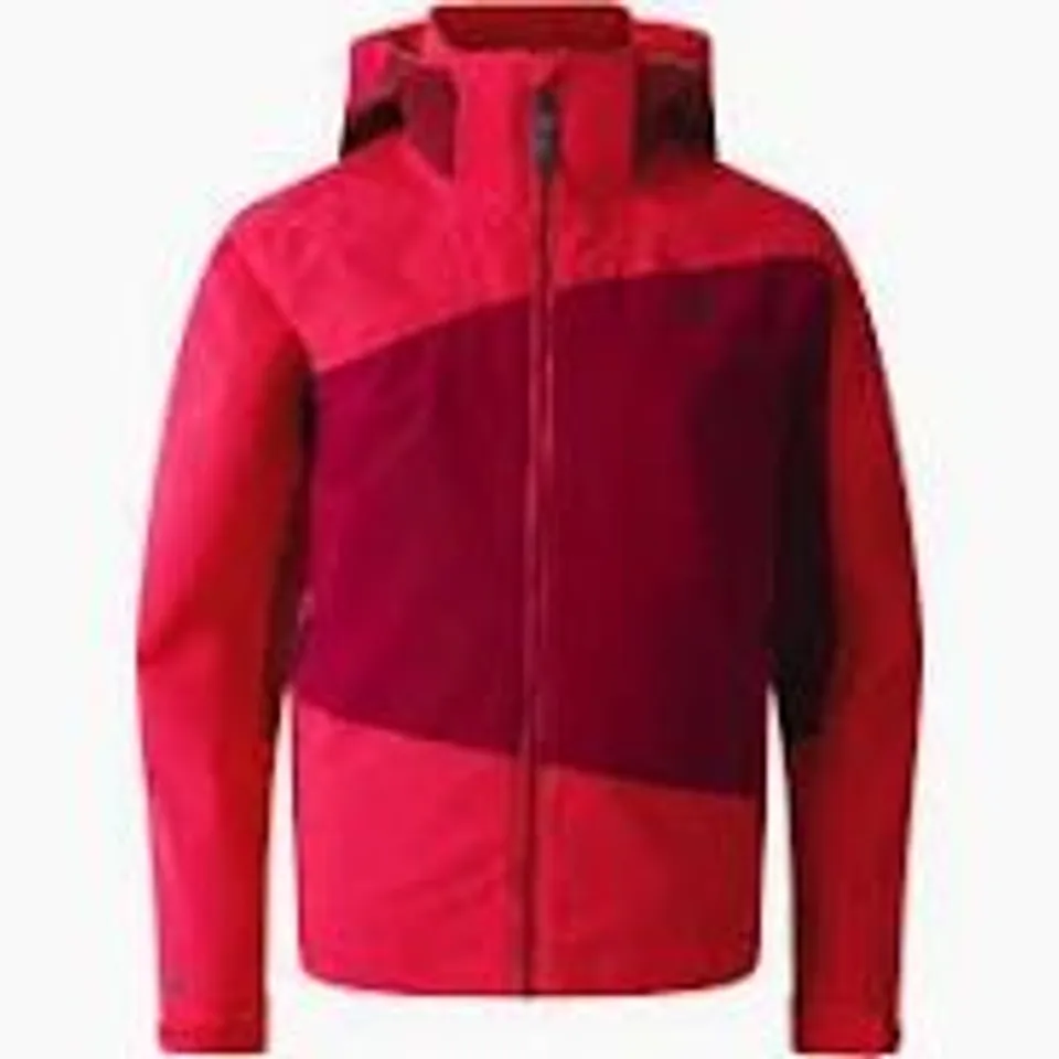 BRAND NEW DARE2BE EXPLORE 11 JACKET IN PINK/BURGHUNDY - UK 5/6 YRS