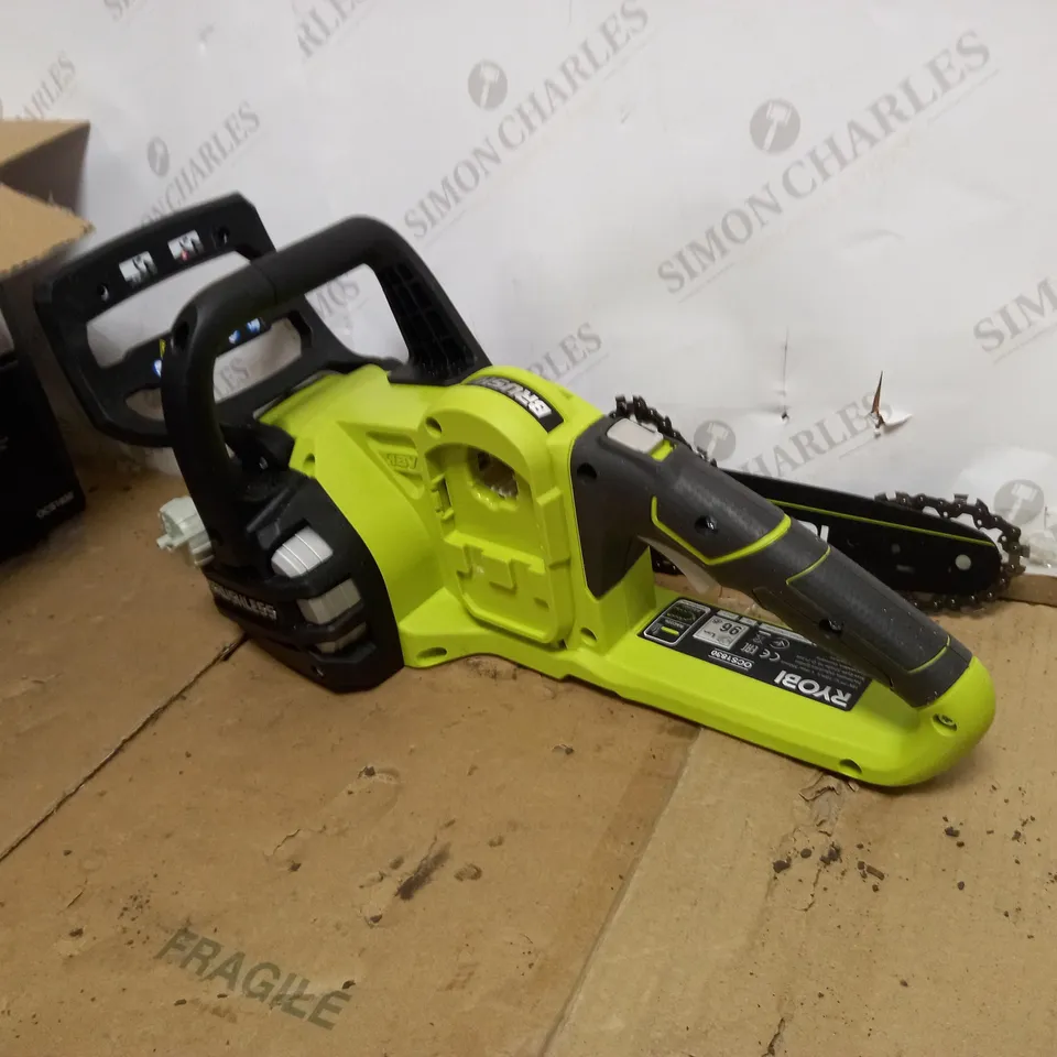 RYOBI 18V BRUSHLESS CHAINSAW OCS1830 