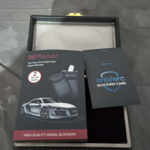 Whonor RFID Blocking Card Set (2 Pack) – Car Key & Credit Card Signal Blockers