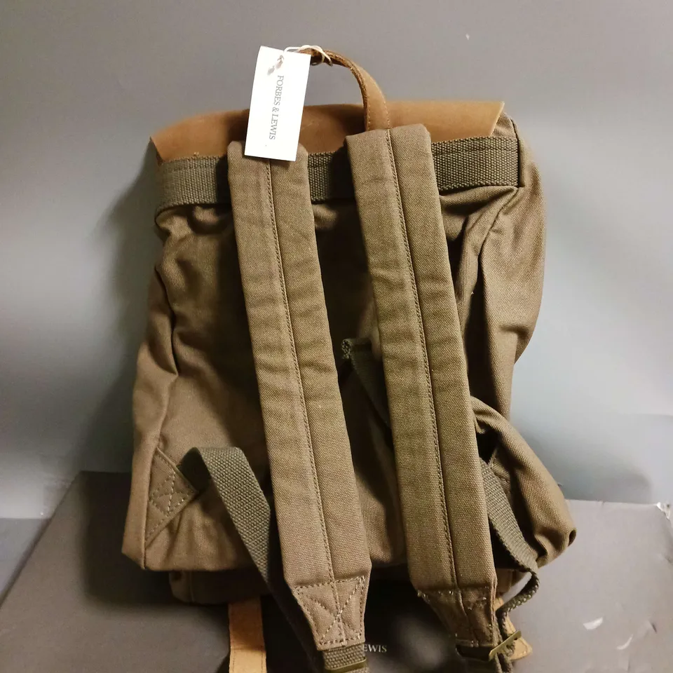 BOXED FORBES AND LEWIS DEVON BACKPACK 