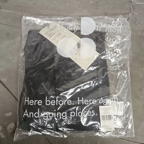 BAGGED SWEATY BETTY POWER ULTRASCULPT WAIST 7/8 WOKROUT LEGGINGS IN BLACK - SMALL