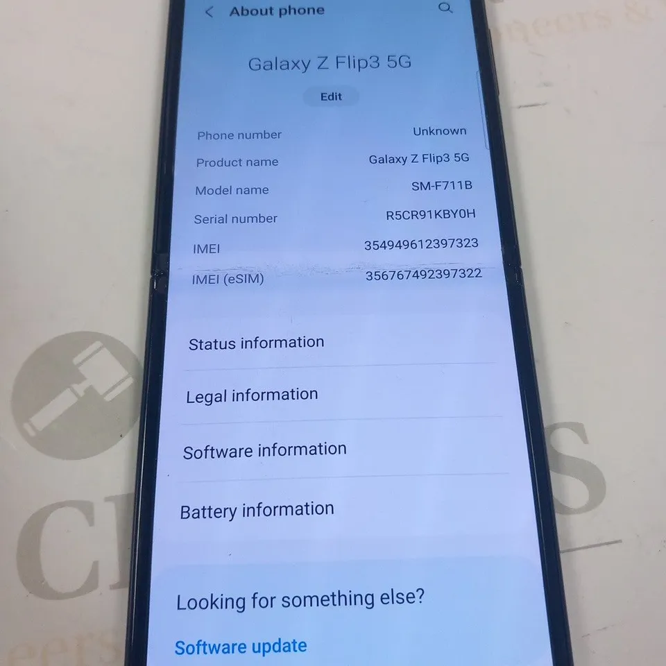 SAMSUNG GALAXY Z FLIP 3 5G