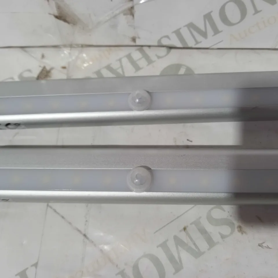 SFIXX BRUSHED ALUMINIUM PIR MOTION SENSOR LIGHTS