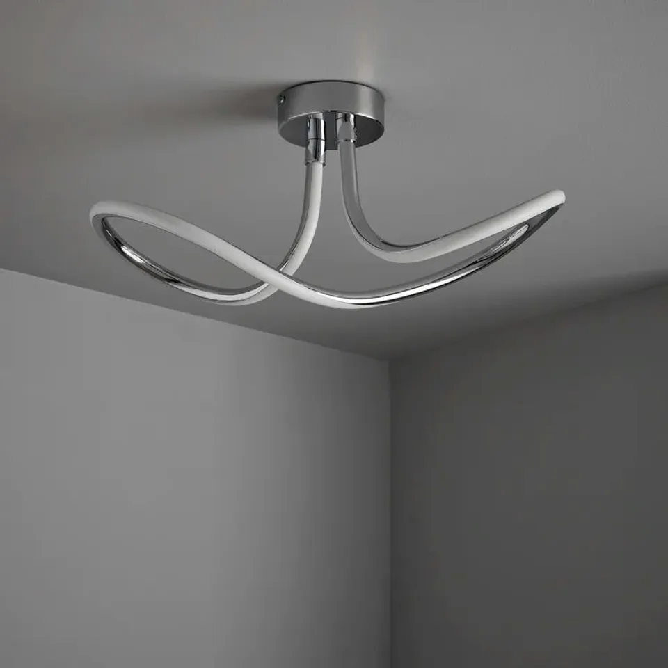 COREOPSIS 1 LIGHT 46CM LED SEMI FINISH MOUNT 