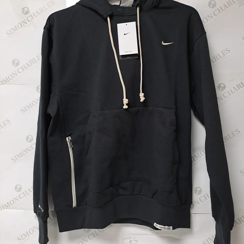 NIKE DRI FIT HOODIE IN BLACK - MEDIUM