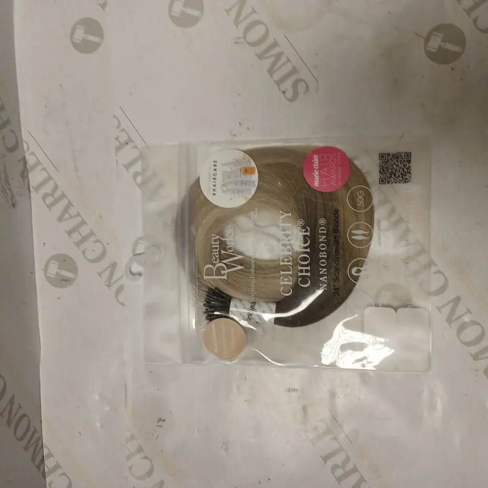 BEAUTYWORKS 24" NANO BOND SCANDANAVIAN BLONDE