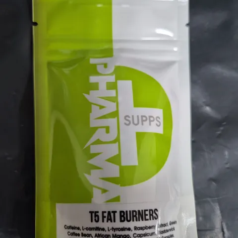 BOX OF APPROXIMATELY 35 PACKS OF PHARMA SUPPS TABLETS - T5 FAT BURNERS (30 TABLETS PER PACK)