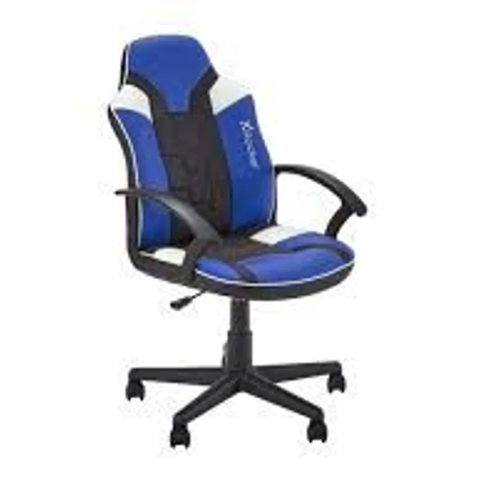 XROCKER SATURN MID-BACK ESPORT GAMING CHAIR - BLACK / BLUE /WHITE