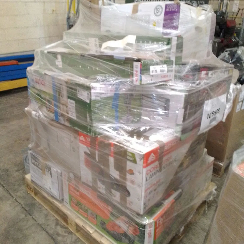 PALLET OF APPROXIMATELY 18 UNPROCESSED RAW RETURN HOUSEHOLD AND ELECTRICAL GOODS TO INCLUDE;