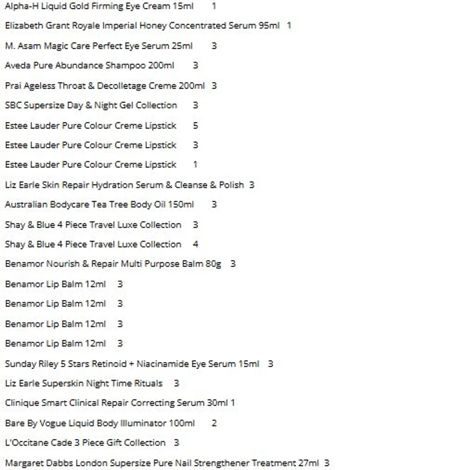 PALLET OF APPROXIMATELY 222 ASSORTED HOMEWARE AND ACCESSORY PRODUCTS TO INCLUDE;