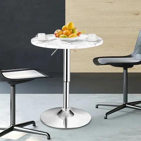 BOXED MCNATT 90 CM PEDESTAL DINING TABLE