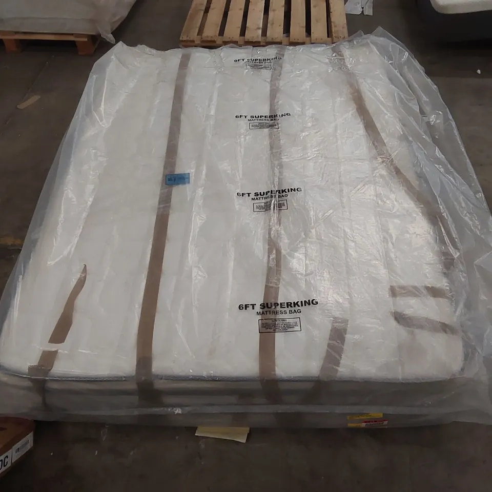 QUALITY BAGGED WALFORD GEL COOLING MEMORY FOAM HYBRID DOUBLE MATTRESS 