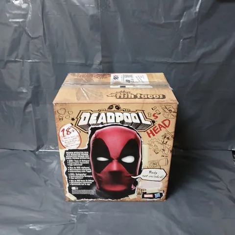BOXED MARVEL DEADPOOL PREMIUM INTERACTIVE HEAD