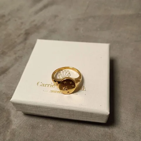 CARRIE ELIZABETH JEWELLERY RING – GOLD-TONE 