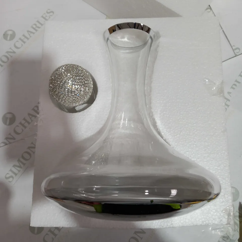 JM BY JULIEN MACDONALD WINE DECANTER