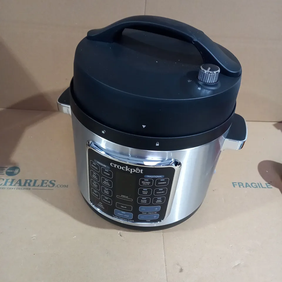 CROCKPOT TURBO EXPRESS PRESSURE MULTICOOKER