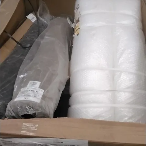PALLET OF ASSORTED DIY, HOME IMPROVEMENT AND BUILDING PRODUCTS TO INCLUDE; DAMP PROOF MEMBRANE, BUBBLE WRAP, WALL PANELLING ETC