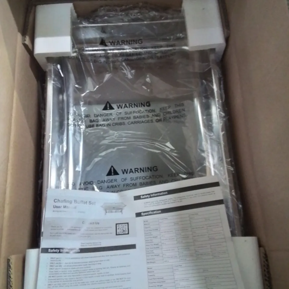 BOXED CHAFING BUFFET SET