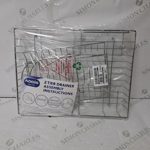 ADDIS 2 TIER DRAINER RACK