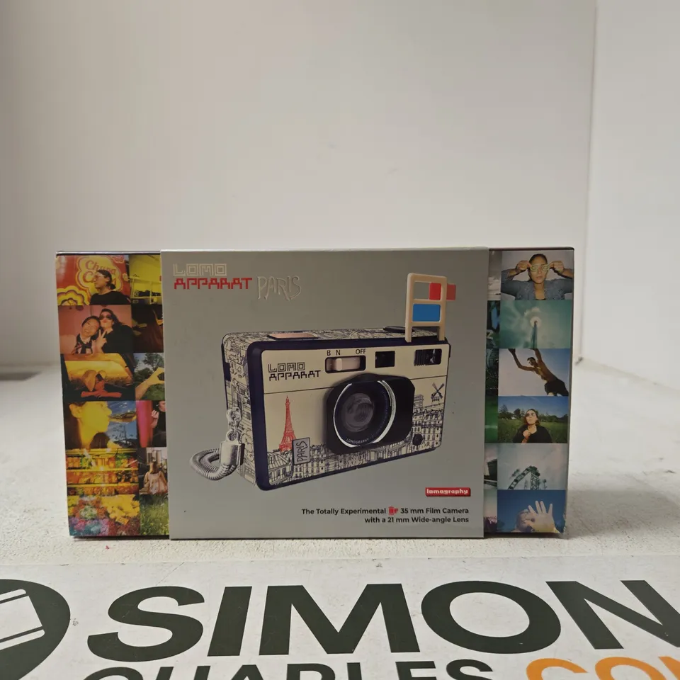 LOMO APPARAT PARIS 35MM FILM CAMERA WITH SPLITZER – BOXED
