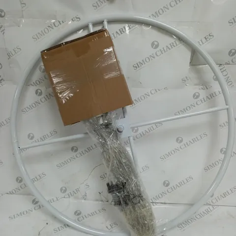 6FT WHITE WATERFALL LED OUTDOOR TREE LIGHT