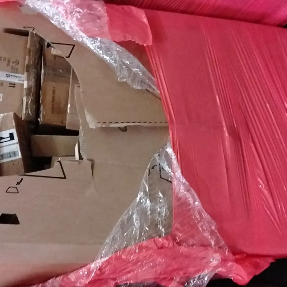 PALLET OF ASSORTED HOUSEHOLD GOODS AND PRODUCTS TO INCLUDE;CEILING FAN,DOG LADDER,CAT LITTER BOX