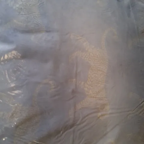 METALLIC LEOPARD GREY VELVET CUSHION