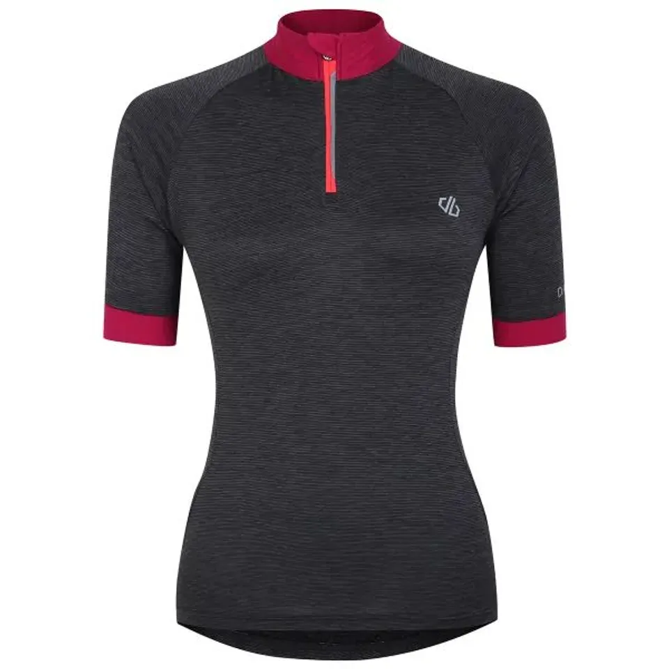 BRAND NEW DARE2B PEDAL THROUGH IT II JERSEY IN BLACK MARL - UK 14
