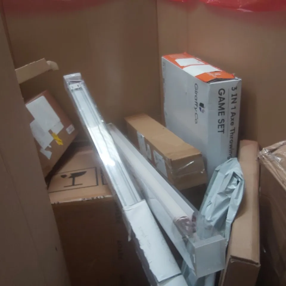 PALLET CONTAINING A LARGE QUANTITY OF ASSORTED ITEMS INCLUDING: INDUCTION HEATER, BABY PLAYPEN, SPIN MOP & BUCKET SYSTEM ECT