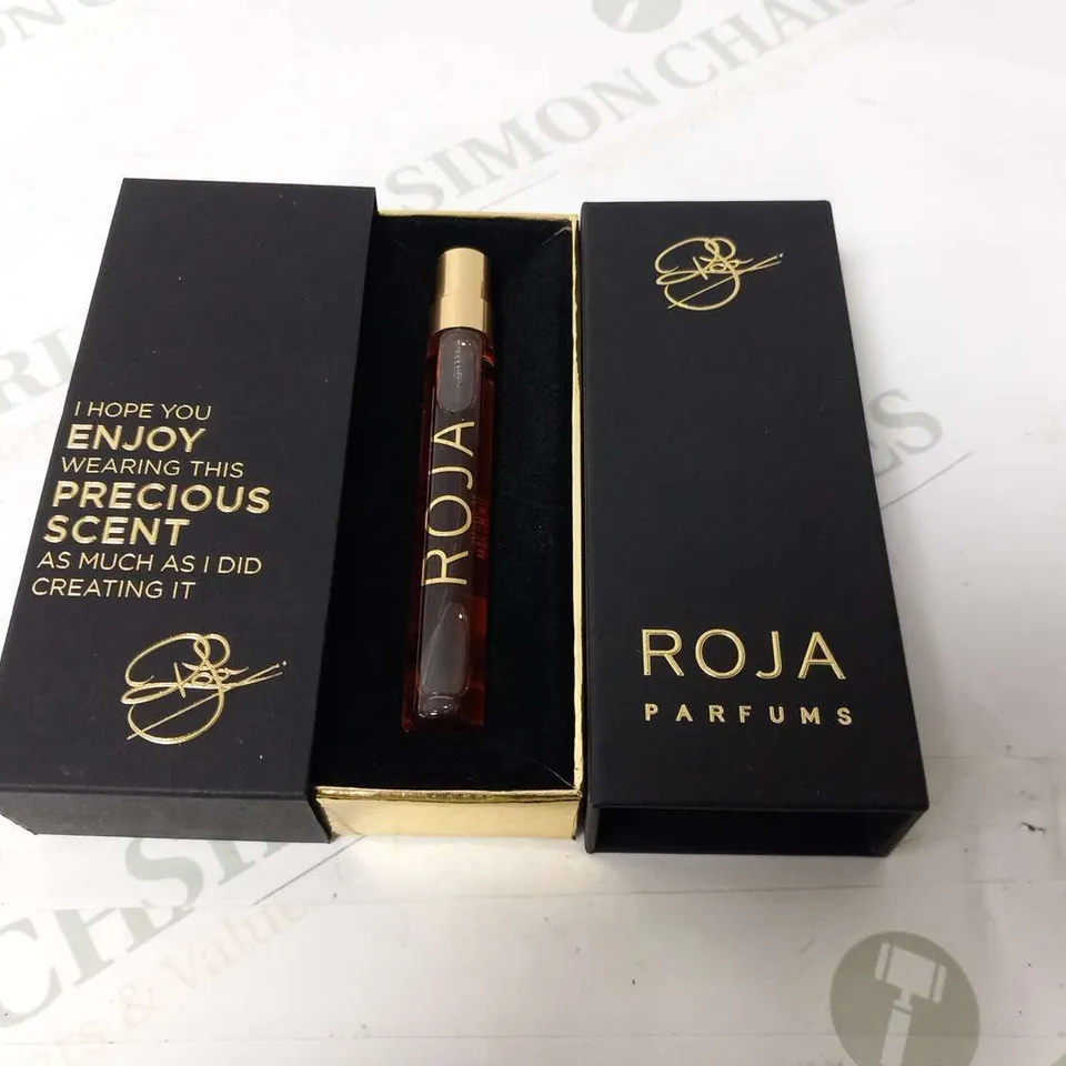 BOXED ROJA AMBER AOUD PARFUM DISCOVERY ATOMISER 7.5ML 