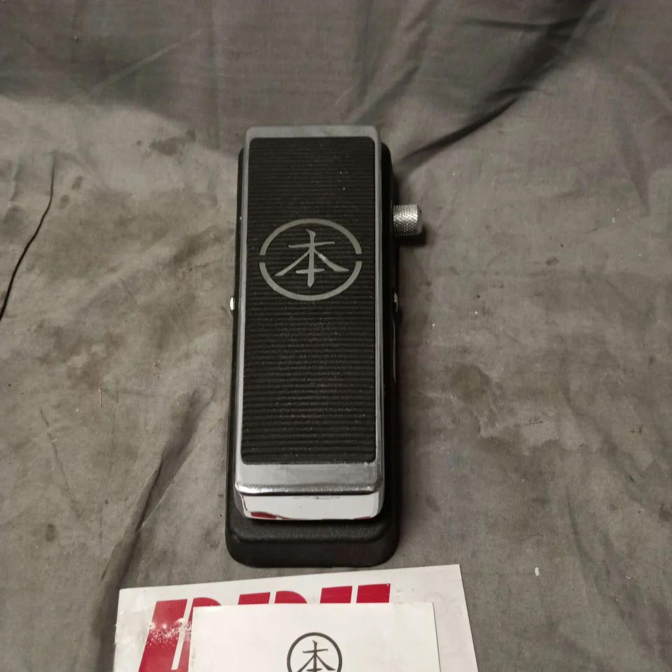 WAH PEDAL BBE WITH MANUAL. BOXED