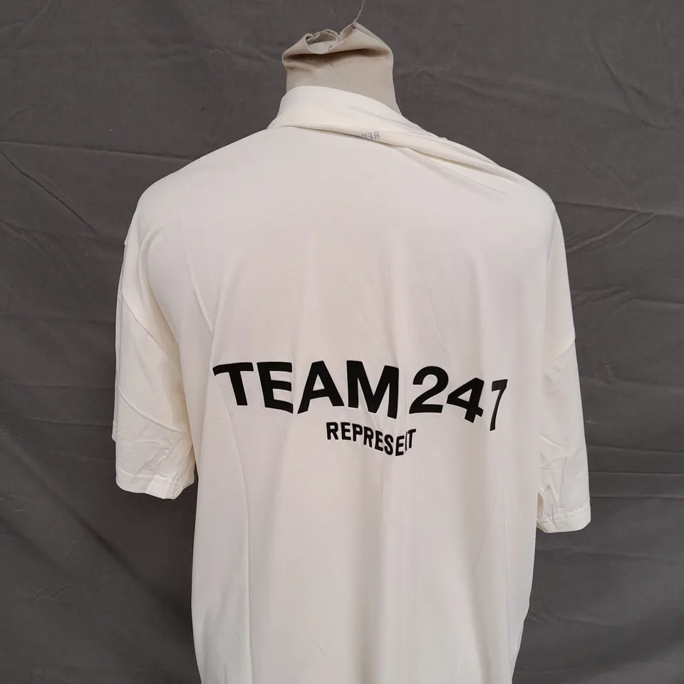 REPRESENT TEAM 247 OVERSIZED T-SHIRT SIZE M 