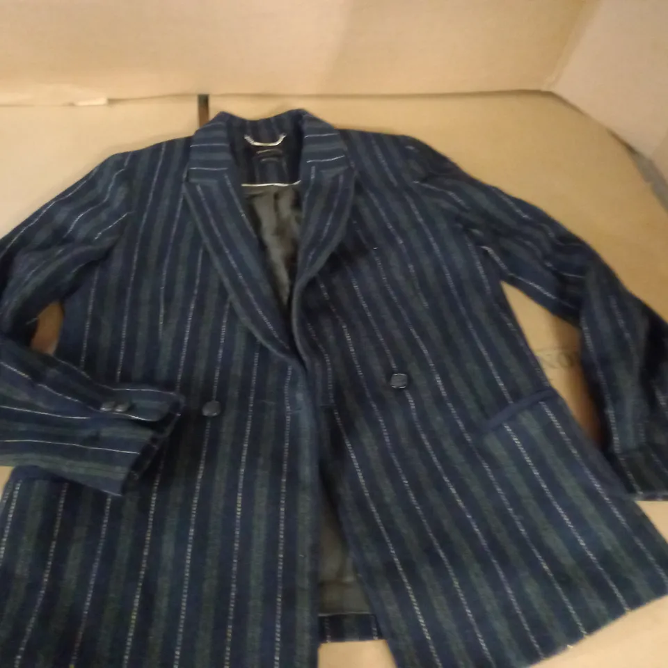 MASSIMO DUTTI STRIPED SUIT JACKET - EUR 40