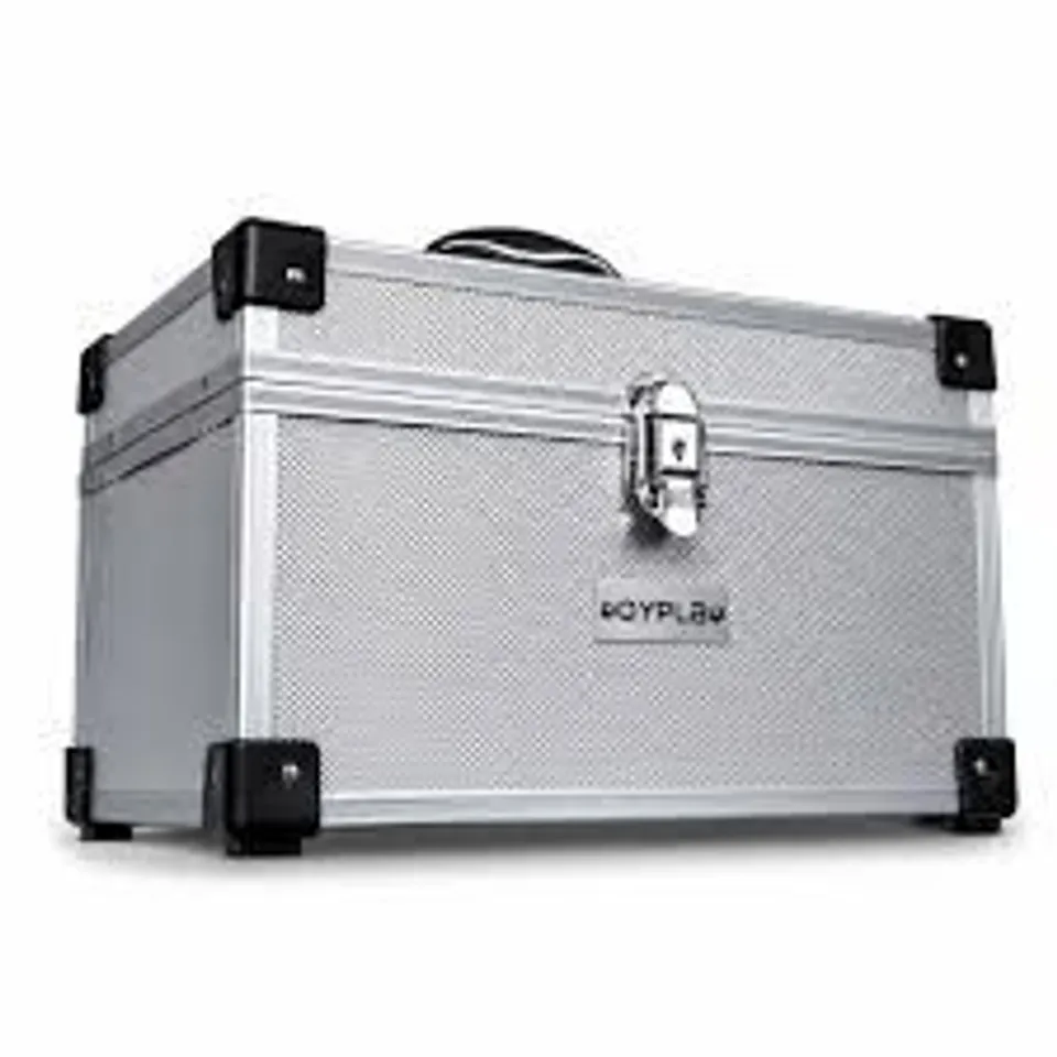 OYPLA 300 DISC ALUMINIUM CD DVD GAME STORAGE FLIGHT