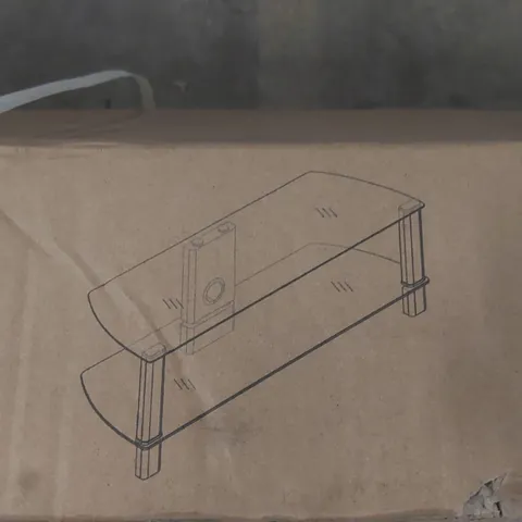 BOXED DESIGNER TV STAND 